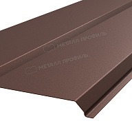 Сайдинг МЕТАЛЛ ПРОФИЛЬ Lбрус-XL-Plus-20х325 (VikingMP-01-8017-0.45)